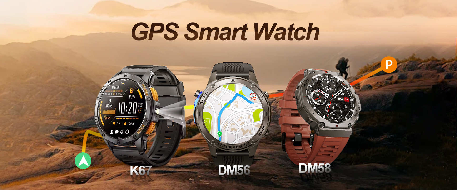 Qualität GPS-Smartwatch usine