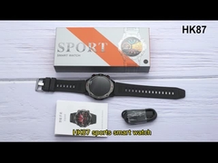 HK87 Smart Watch AMOLED Bildschirm Außen BT Call Smart Watch mit Sportmodus