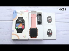 HK21 Smart Watch 2,01 Zoll Herzfrequenz Fitness-Tracker Smart Watch mit BT Anrufen