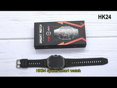 HK24 Smartwatch Amoled Bildschirm Herzfrequenz BT Anruf KI Sprachassistent Smart Watch 2,01 Zoll