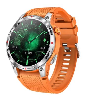 NX18 Pro Outdoor Sport Smart Watch AMOLED Bildschirm Kompass GPS-Tracker 400mAh Batterie