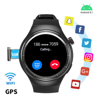 DM80 Smart Watch SIM-Karte 2GB+16GB GPS Wifi APP Herunterladen Smart Watch 1,43 Zoll