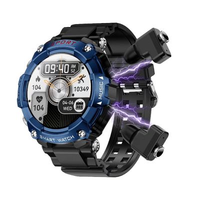 T96 Smart Watch mit Kopfhörer