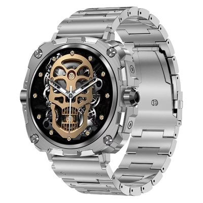 AK71 BT Call Smartwatch Dafit Sports Bluetooth Smart Watch 1,43 Zoll AMOLED 400mAh Batterie