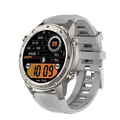 AMOLED Sport GPS Smartwatch DM56 L1+L5 Doppelfrequenz 5ATM Wasserdichtes Kompass Smart Watch